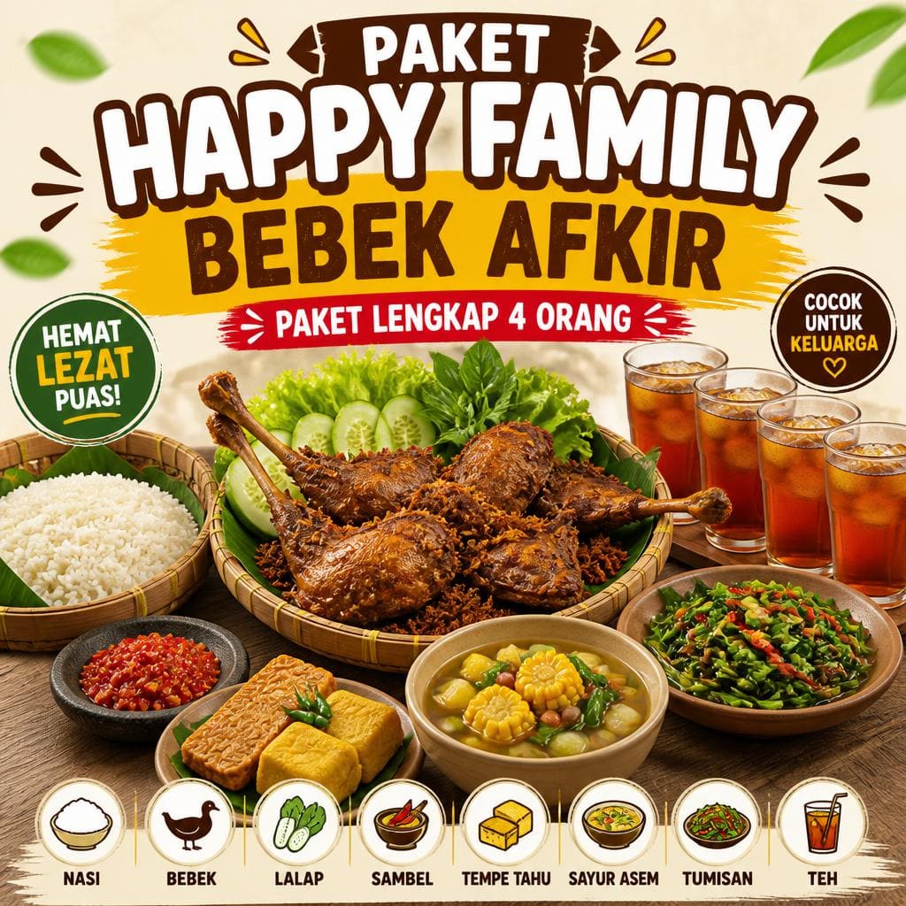 Paket Happy Family Bebek Afkir